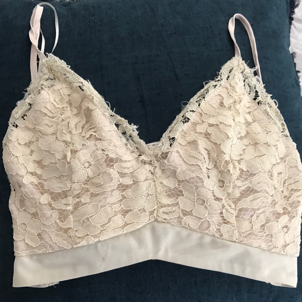 Nude Lace Bralette
